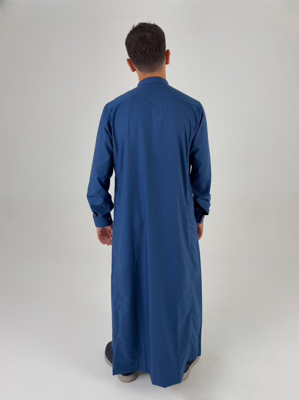 Premium navy qatari thobe