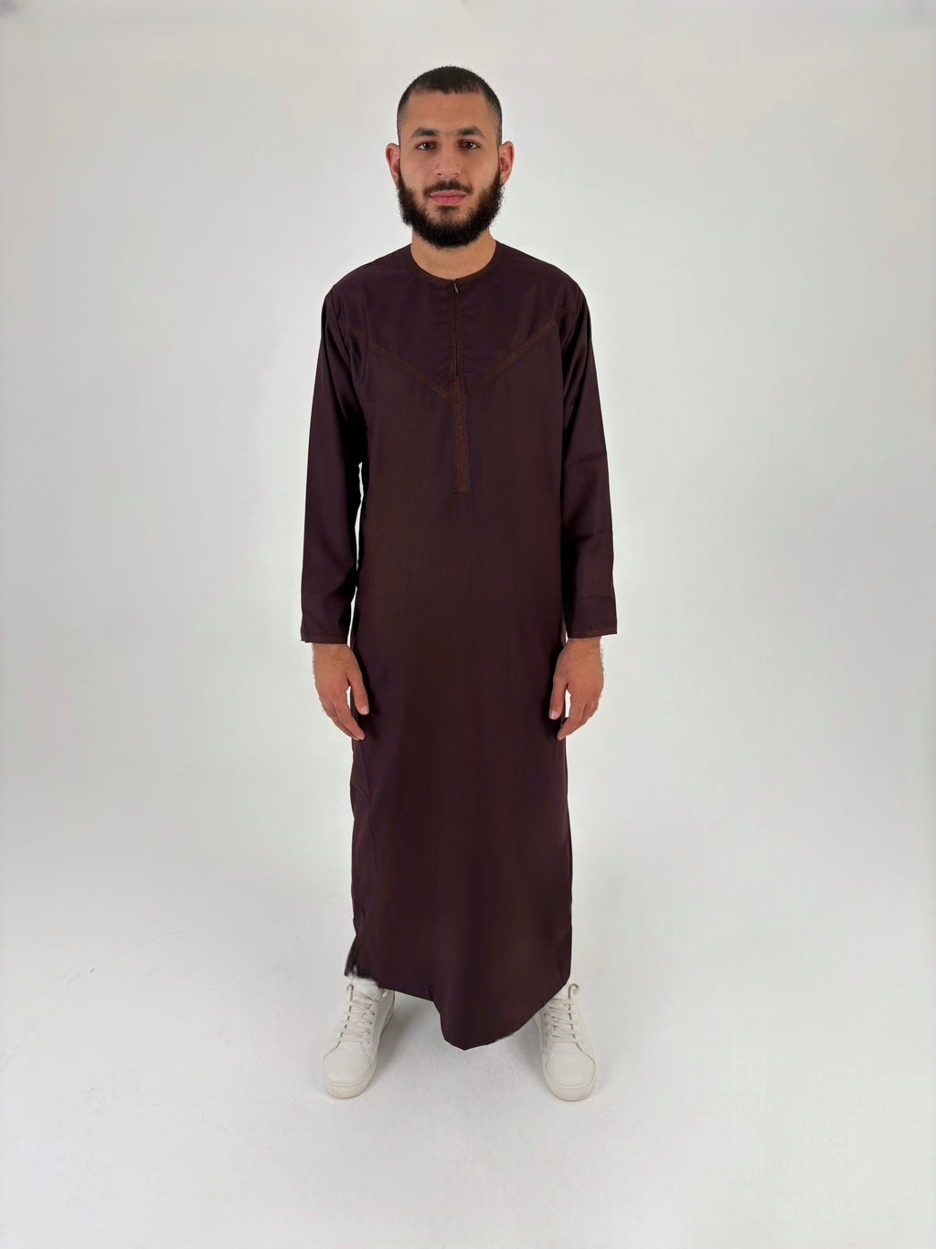 Omani thobe – burgundy