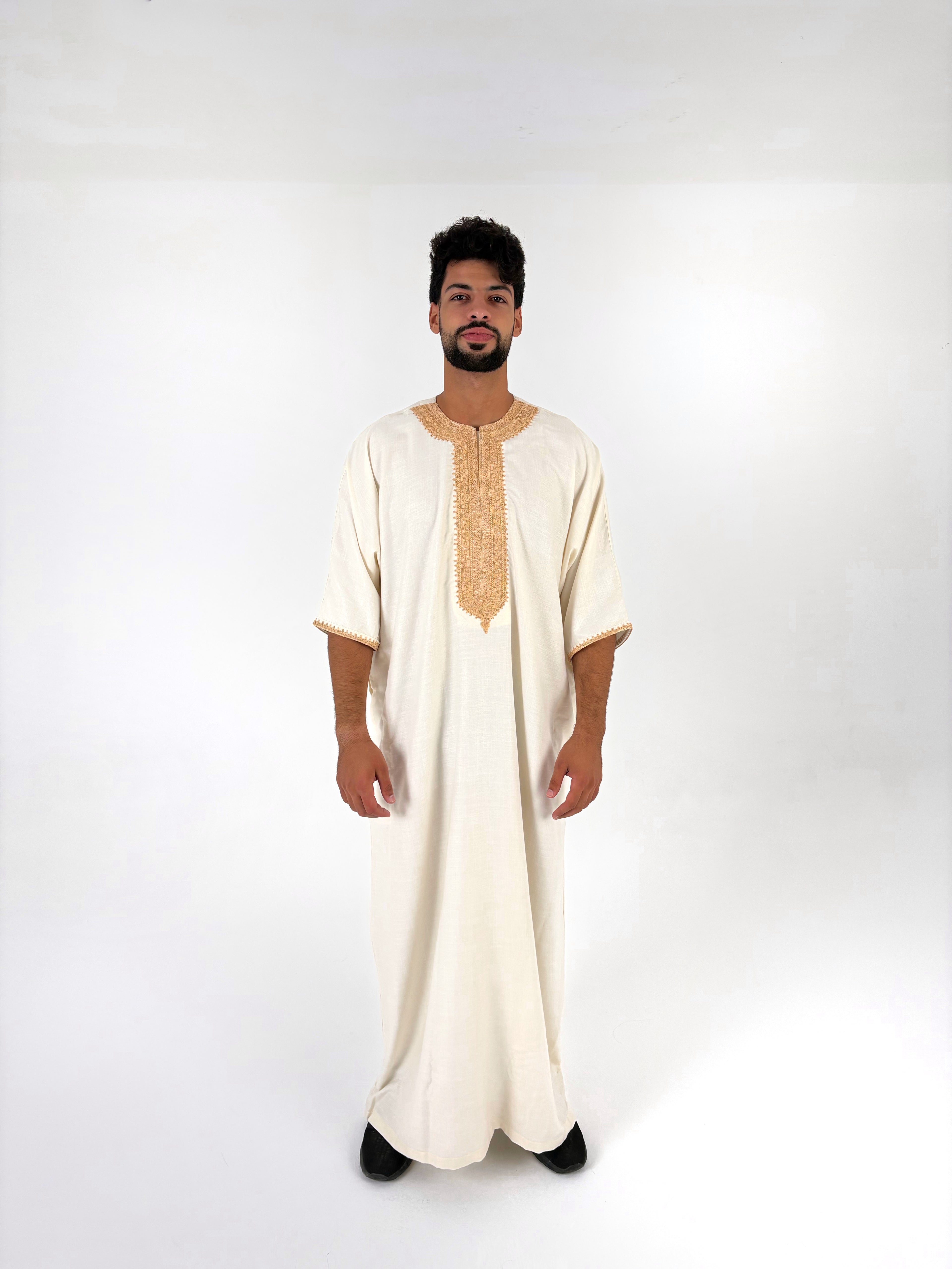 candora white premium thobe