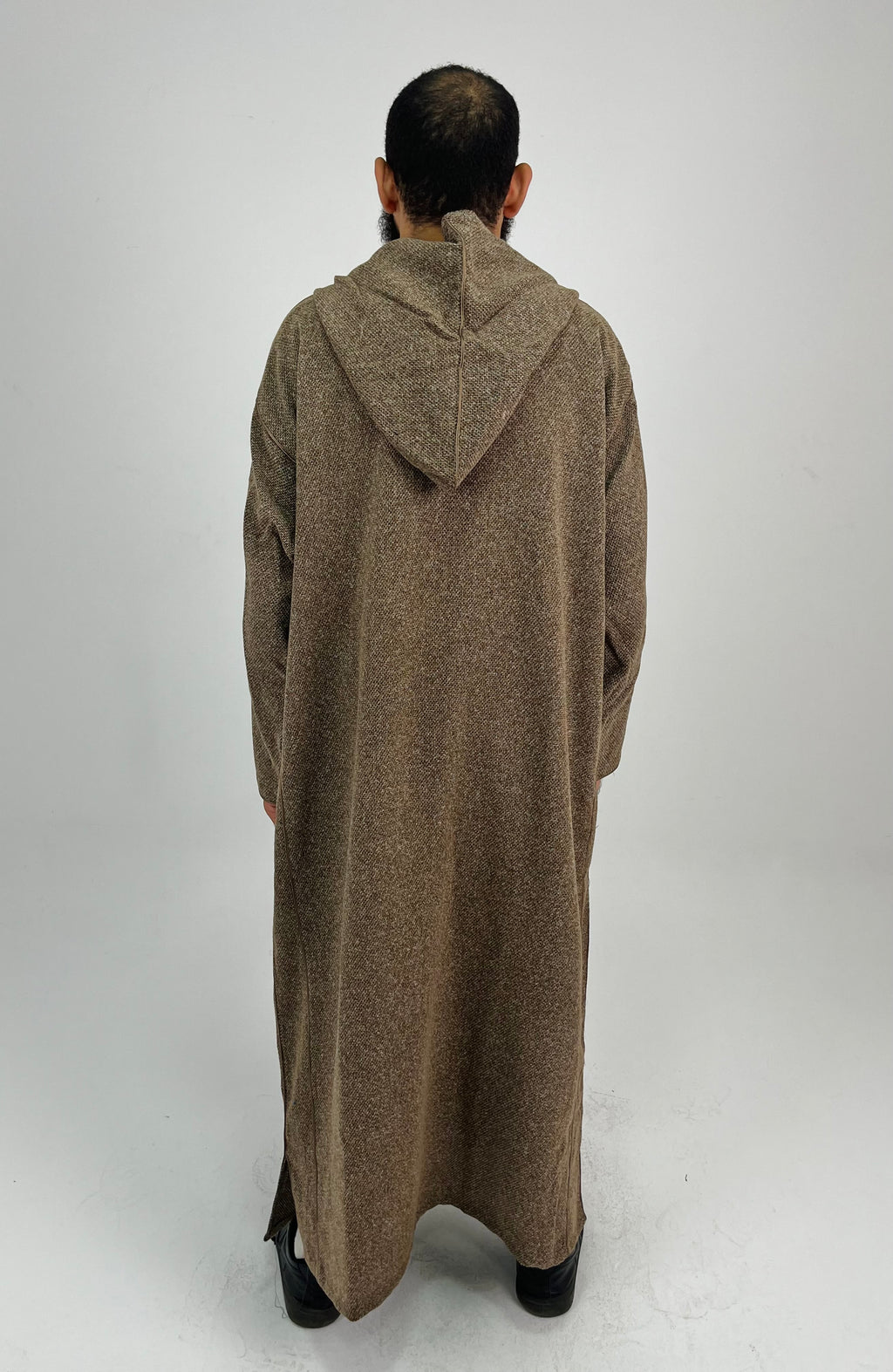 Aseel winter moroccan brown thobe