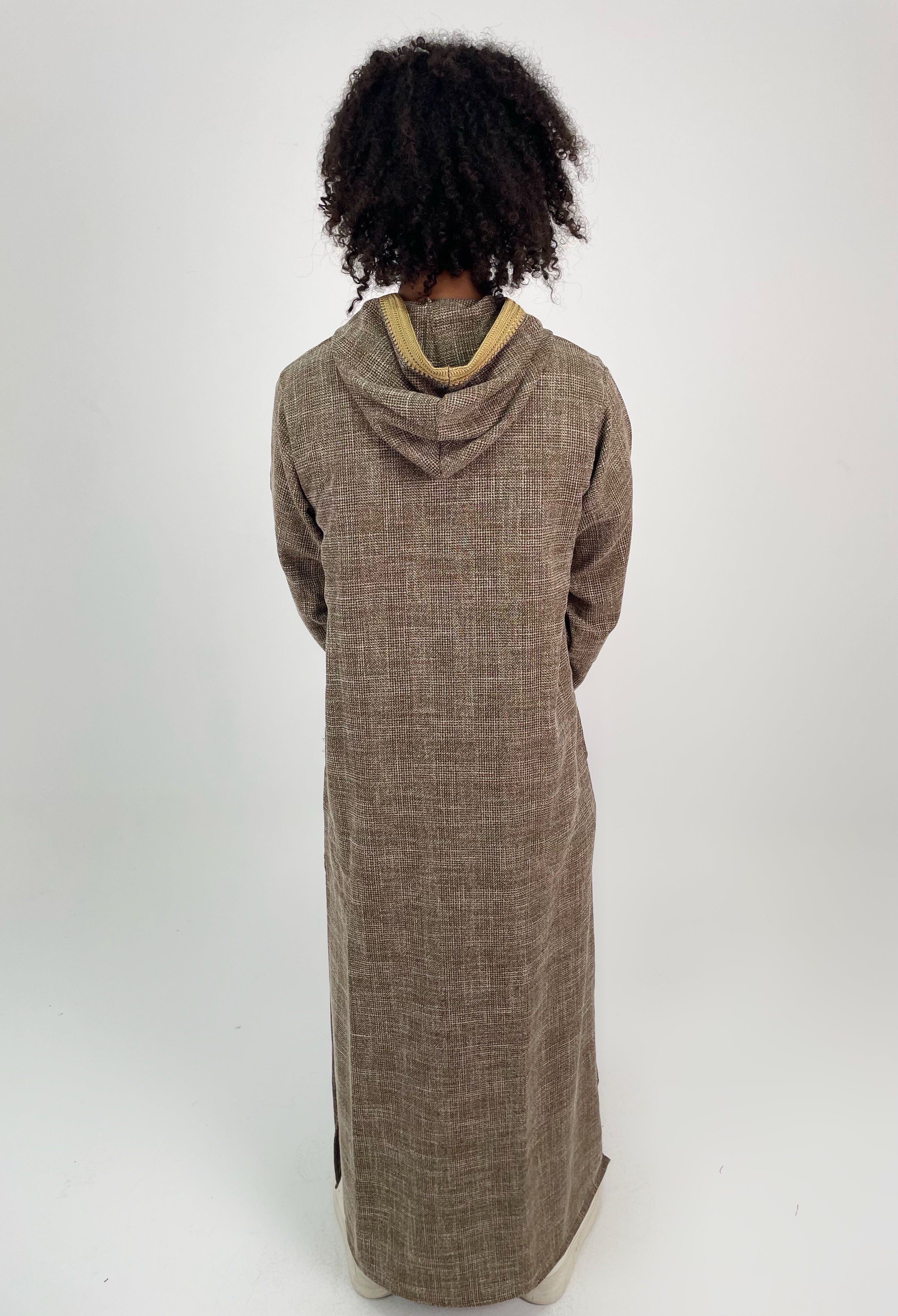 Aseel beige moroccan thobe