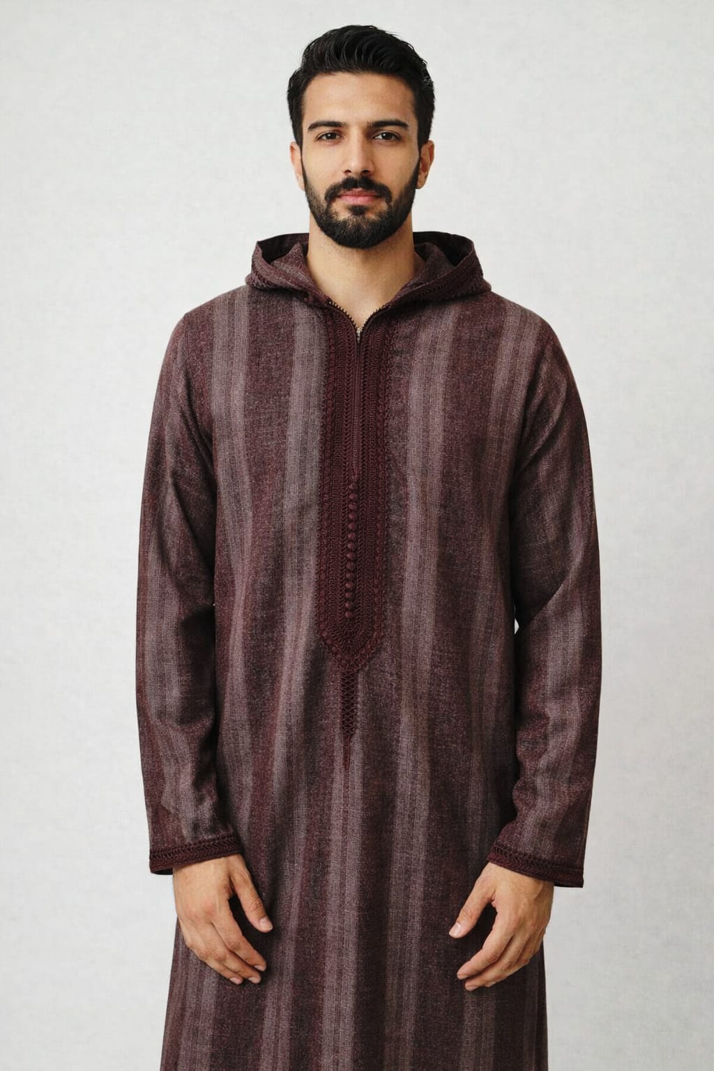 ثوب مغربي مخطط