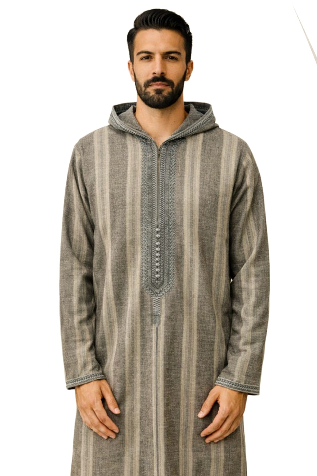 ثوب مغربي مخطط